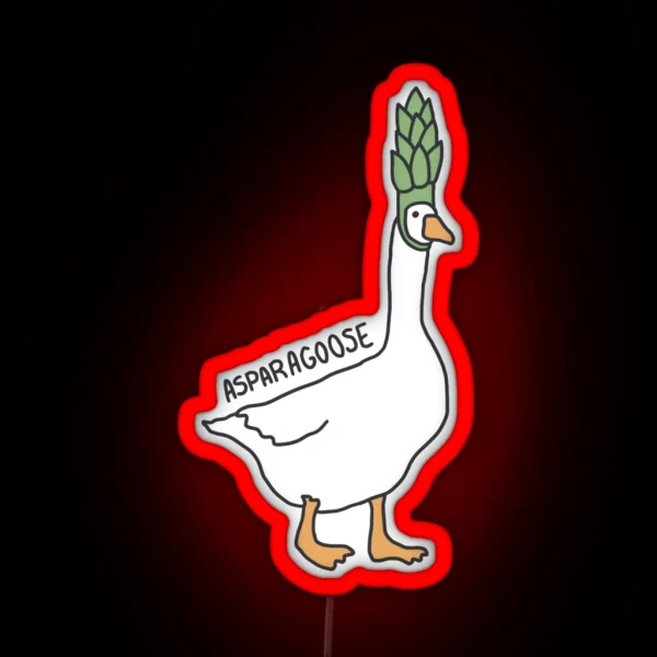 Asparagoose RGB Neon Sign