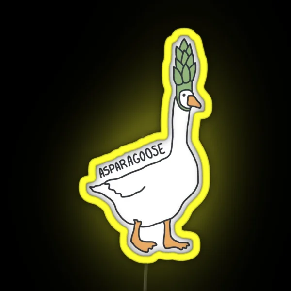 Asparagoose RGB Neon Sign