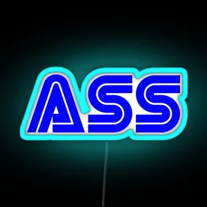 Ass Sega RGB Neon Sign