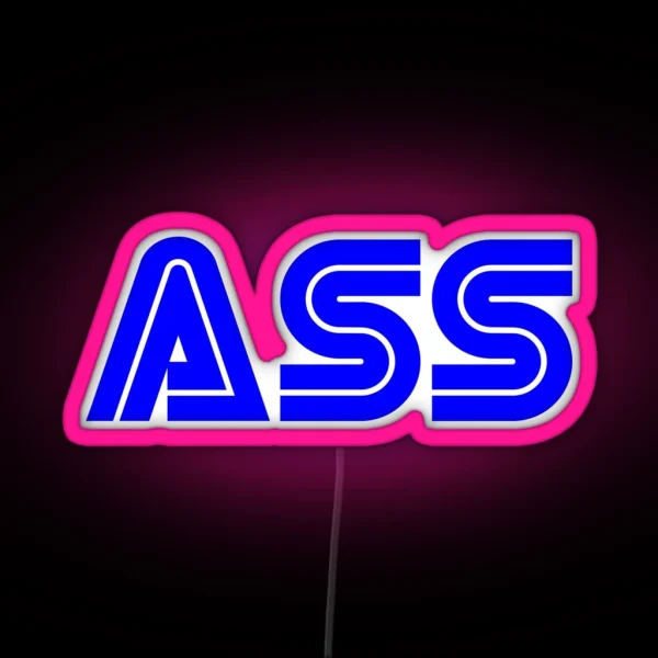 Ass Sega RGB Neon Sign