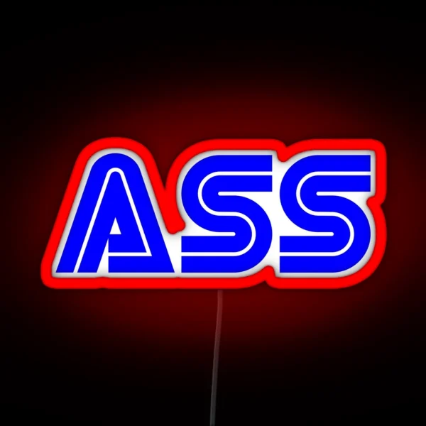 Ass Sega RGB Neon Sign