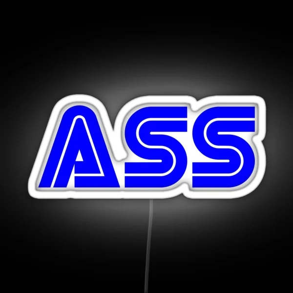 Ass Sega RGB Neon Sign