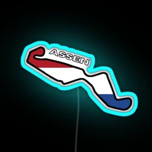 Assen World Circuit GP RGB Neon Sign