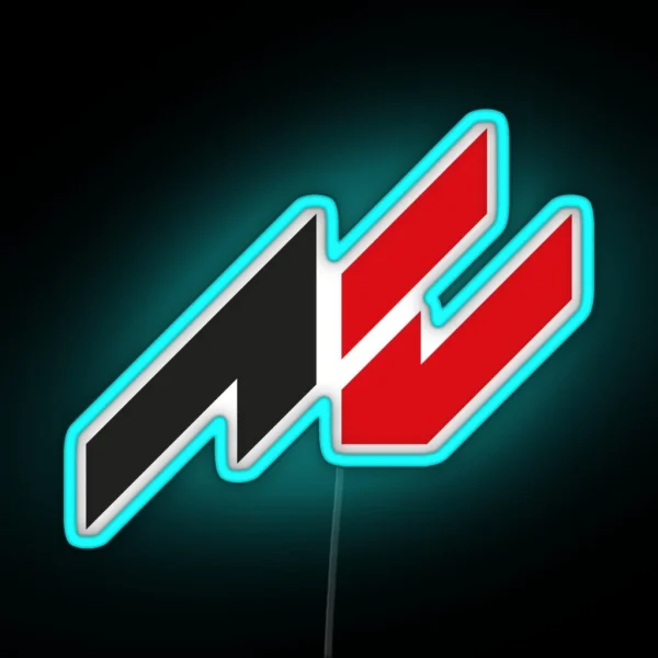 Assetto Corsa Logo RGB Neon Sign