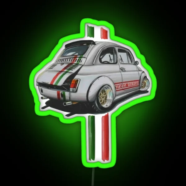 Assetto Corse Italy RGB Neon Sign