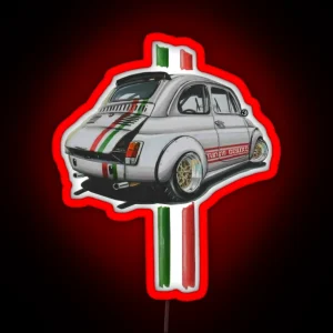 Assetto Corse Italy RGB Neon Sign