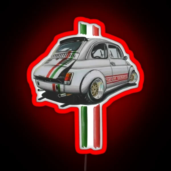 Assetto Corse Italy RGB Neon Sign