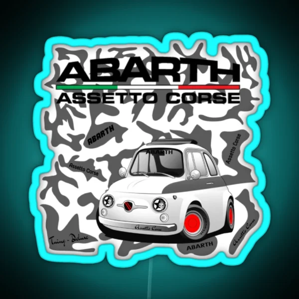 Assetto Corse RGB Neon Sign