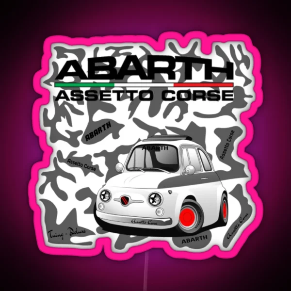 Assetto Corse RGB Neon Sign
