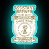Neon Beer Sign for Home Bars and Assistant Brewer Gifts Decor