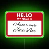 Neon LED sign for gamers and fans of Astarion's juice.