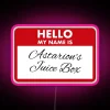 Vibrant RGB LED Canvas Art Display for Astarion's Juice Box Inspiration