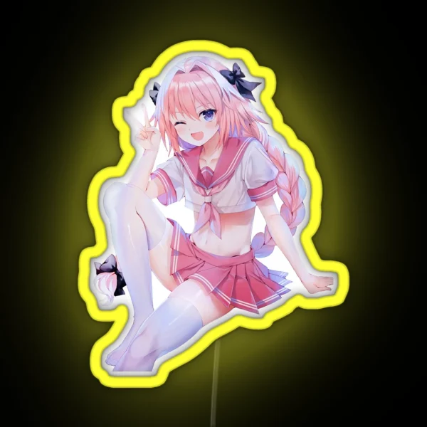 Astolfo Kawaii RGB Neon Sign