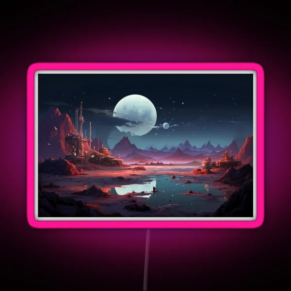 Astral Odyssey Chapter 19 RGB Neon Sign