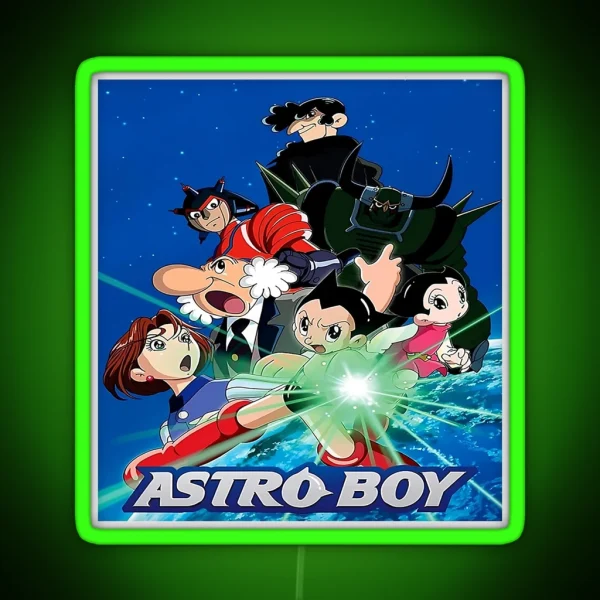 Astro Boy Best Anime Classic RGB Neon Sign