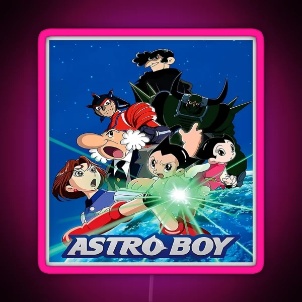 Astro Boy Best Anime Classic RGB Neon Sign