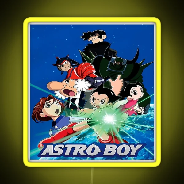 Astro Boy Best Anime Classic RGB Neon Sign