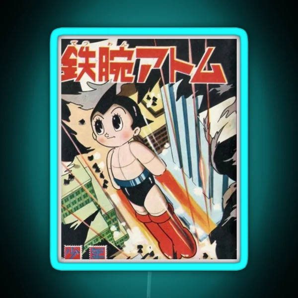 Astro Boy Classic Anime RGB Neon Sign