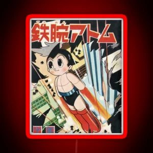 Astro Boy Classic Anime RGB Neon Sign