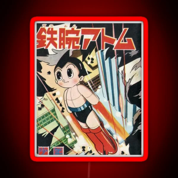 Astro Boy Classic Anime RGB Neon Sign