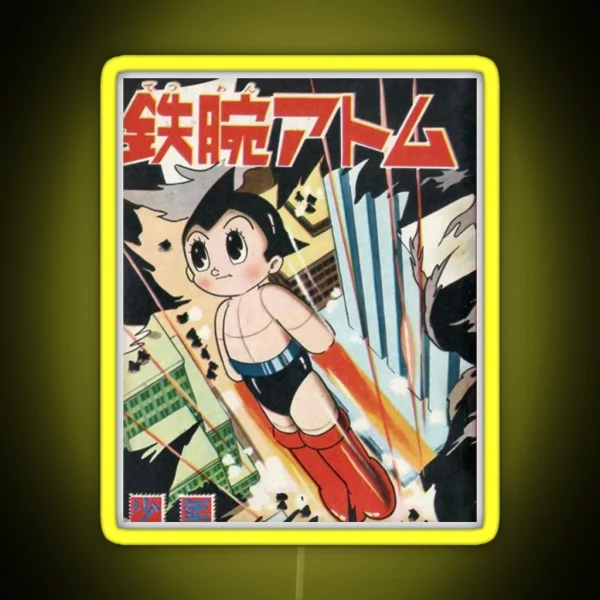 Astro Boy Classic Anime RGB Neon Sign