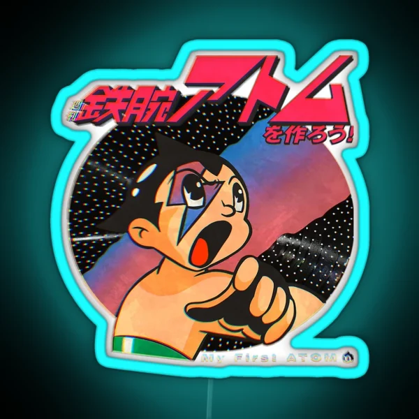 Astro Boy Classic Anime RGB Neon Sign