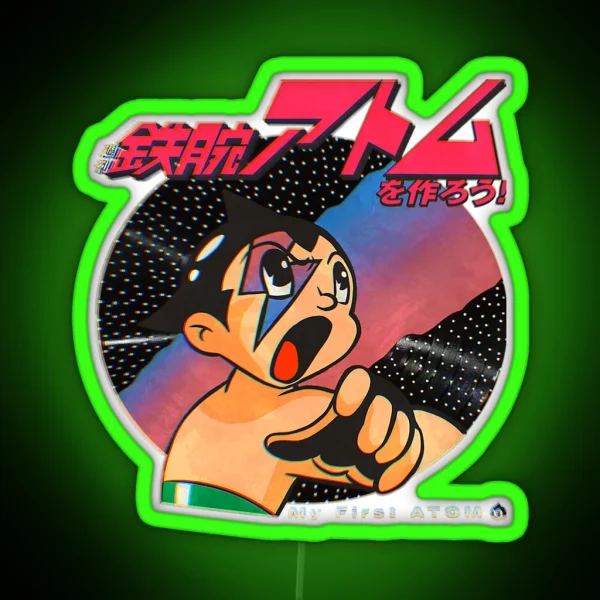 Astro Boy Classic Anime RGB Neon Sign