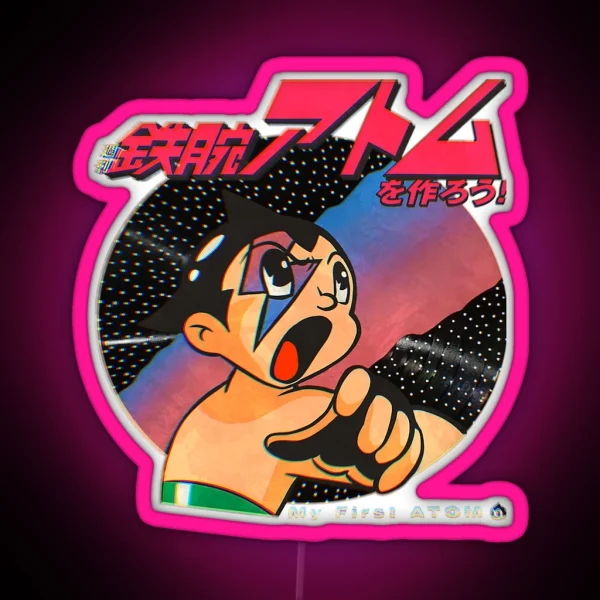 Astro Boy Classic Anime RGB Neon Sign