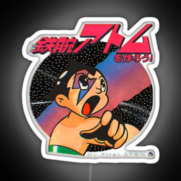 Astro Boy Classic Anime RGB Neon Sign