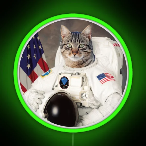 ASTRO CAT RGB Neon Sign