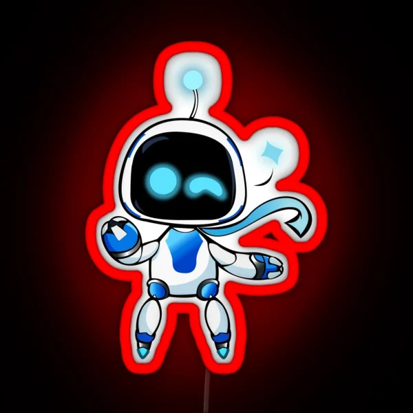 Astrobot Wink RGB Neon Sign
