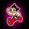 Glowing Astroboy RGB neon light for nostalgic anime fans and gamers.