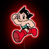 Vibrant Astroboy-inspired neon sign adds bold retro-futuristic charm to any room.