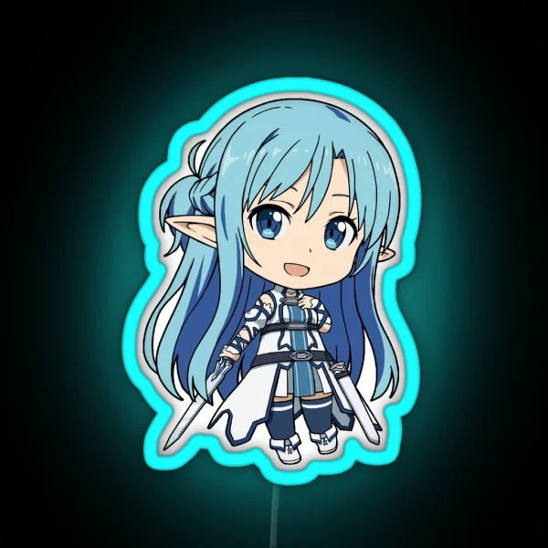 Asuna Alfheim Online RGB Neon Sign