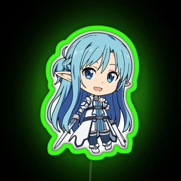 Asuna Alfheim Online RGB Neon Sign
