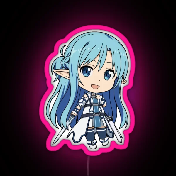 Asuna Alfheim Online RGB Neon Sign