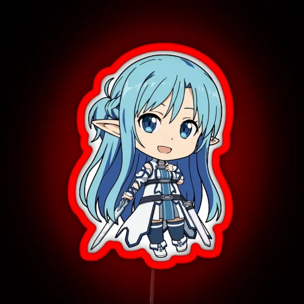 Asuna Alfheim Online RGB Neon Sign