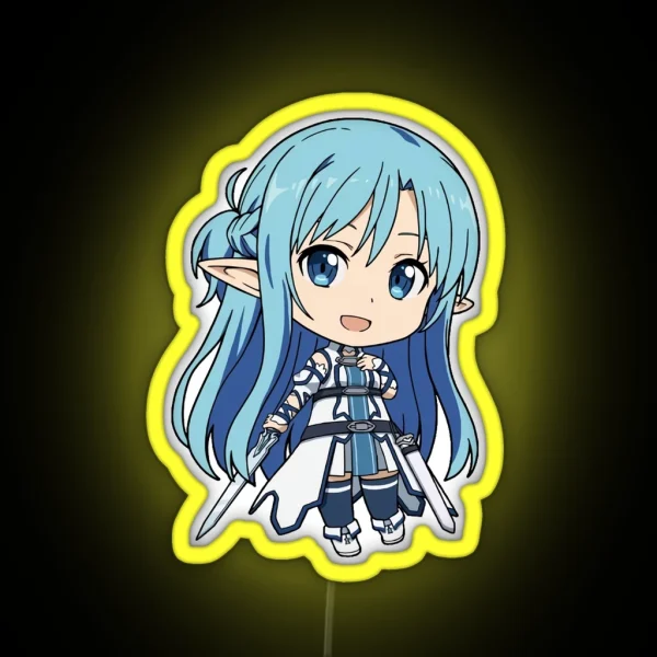 Asuna Alfheim Online RGB Neon Sign