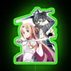 Asuna And Kirito Fight Design RGB Neon Sign - Image 3