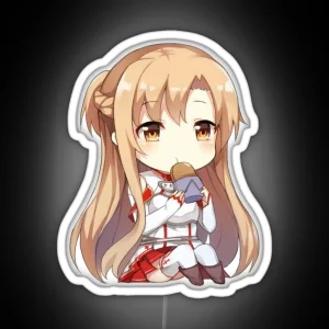 Asuna Chibi RGB Neon Sign