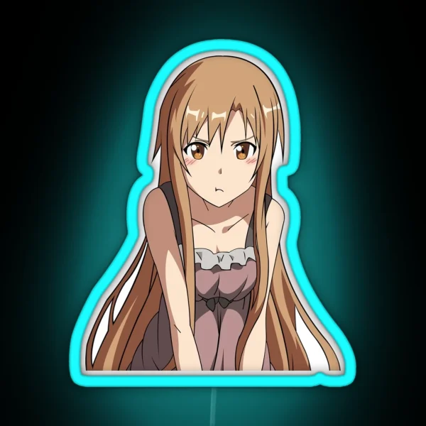 Asuna Inspired Anime Led RGB Neon Sign
