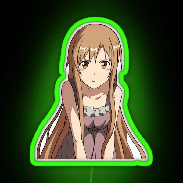 Asuna Inspired Anime Led RGB Neon Sign