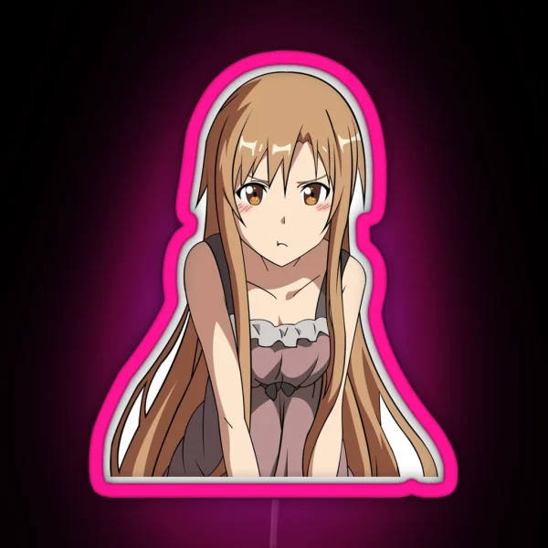 Asuna Inspired Anime Led RGB Neon Sign