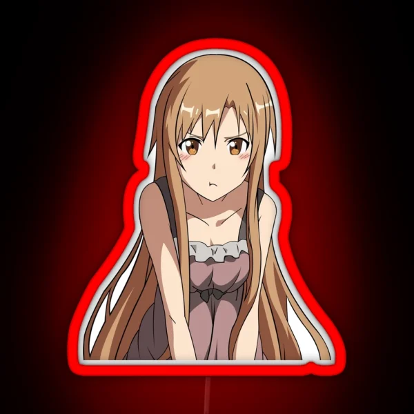 Asuna Inspired Anime Led RGB Neon Sign