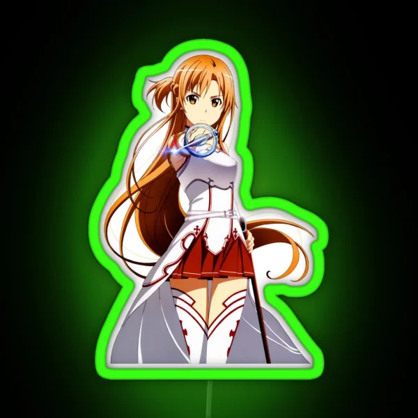 Asuna Inspired Anime Led RGB Neon Sign
