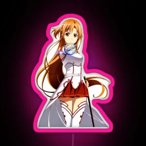 Asuna Inspired Anime Led RGB Neon Sign