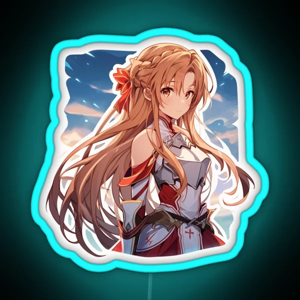 Asuna Portrait RGB Neon Sign