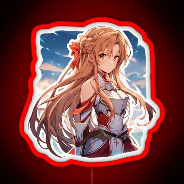 Asuna Portrait RGB Neon Sign