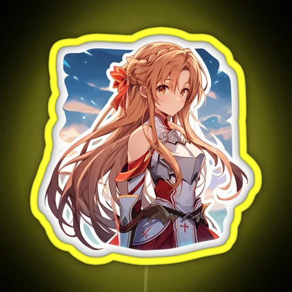 Asuna Portrait RGB Neon Sign