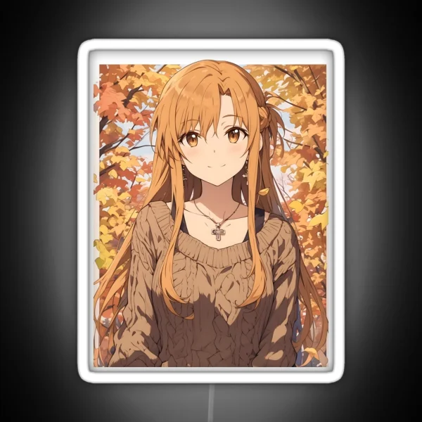 Asuna SAO 12 RGB Neon Sign